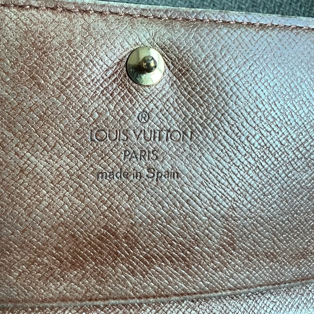 Louis Vuitton Monogram Porte-Monnaie Tresor Wallet - Picture 5 of 12